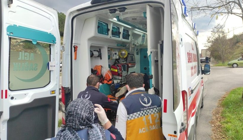 Otomobil Gölpark'a uçtu