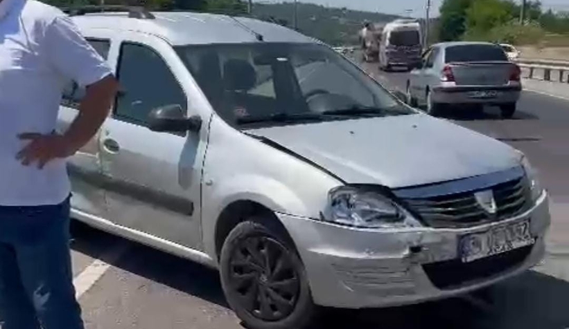 Otomobil ile cip çarpıştı: 5 yaralı