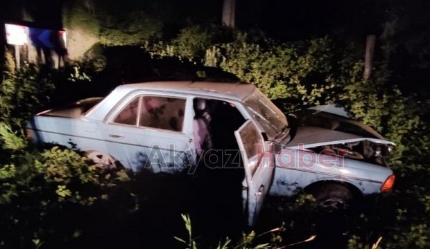 Otomobil ile hafif ticari araç çarpıştı:1 yaralı