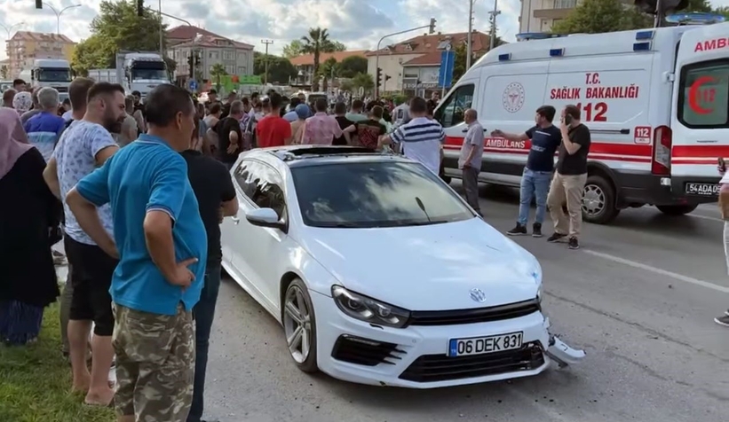 Otomobil ile motosiklet çarpıştı: 1 ölü