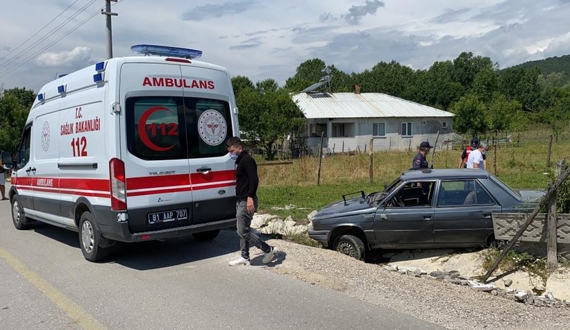 Otomobil su kanalına uçtu; 3’ü çocuk 5 kişi yaralandı