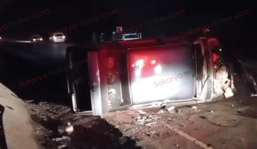 Otomobil takla attı: 1 yaralı