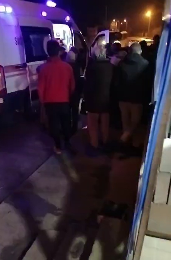 Otomobil yayaya çarptı