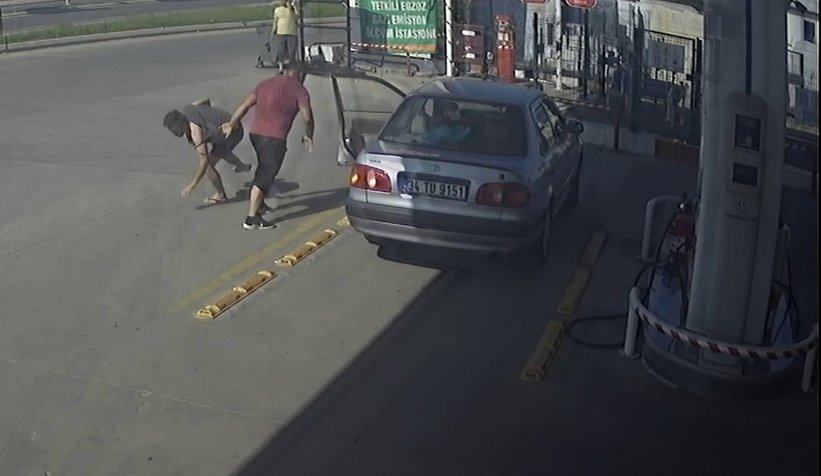 Otomobili böyle gasp etti; Suç dosyası kabarık