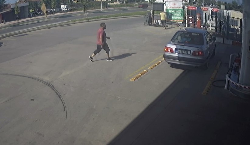 Otomobili böyle gasp etti; Suç dosyası kabarık