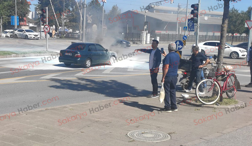 Otomobili kül olmaktan böyle kurtardılar