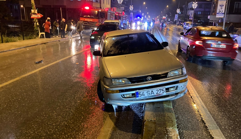 Otomobilin çarpmasıyla inşaat alanına savrulan kadın hayatını kaybetti