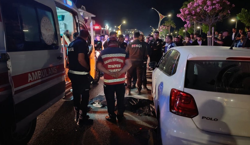 Otomobilin çarptığı kadın hayatını kaybetti