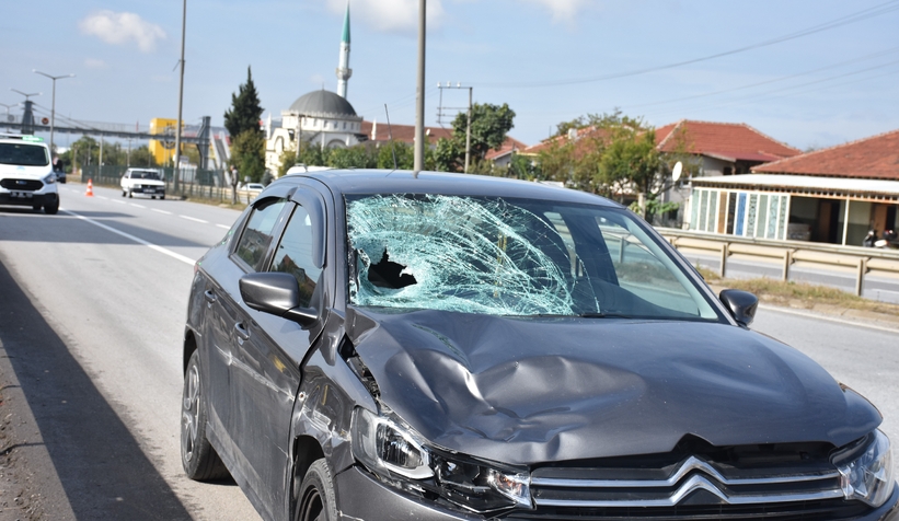 Otomobilin çarptığı yaşlı adam öldü