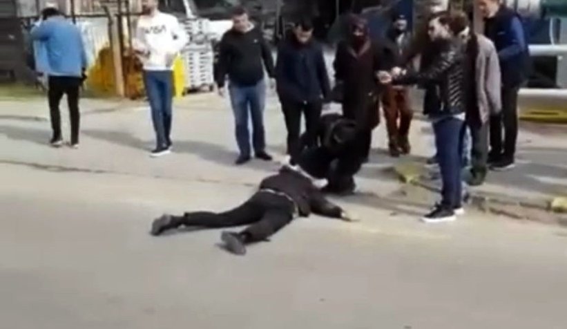 Otomobilin çarptığı yaya öldü