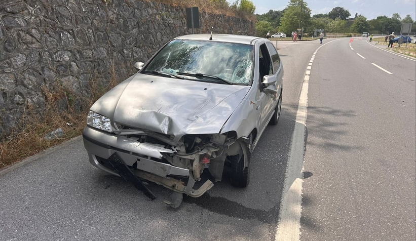 Otomobilin çarptığı motosikletteki yaşlı adam öldü