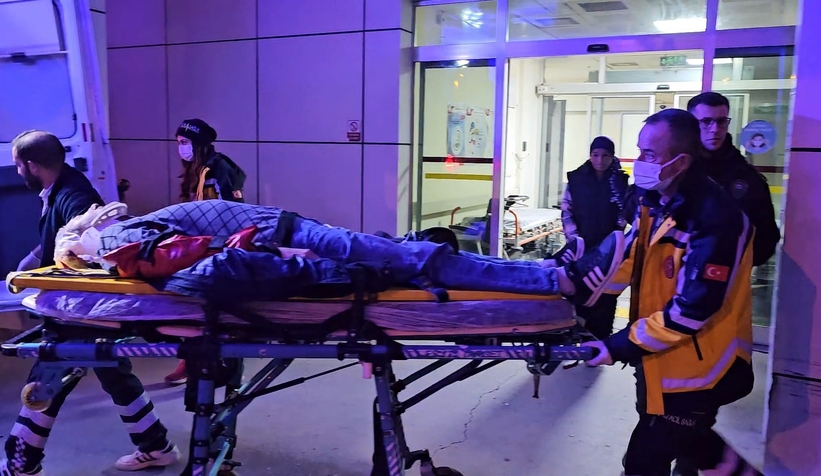 Otomobiller çarpıştı: 1 yaralı