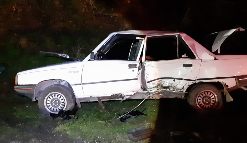 Otomobiller çarpıştı: 1 yaralı