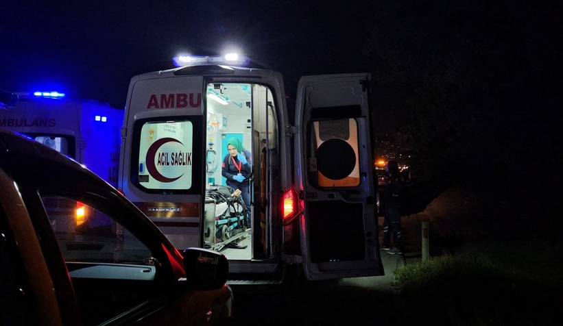 Otoyolda 9 araçlı zincirleme kaza