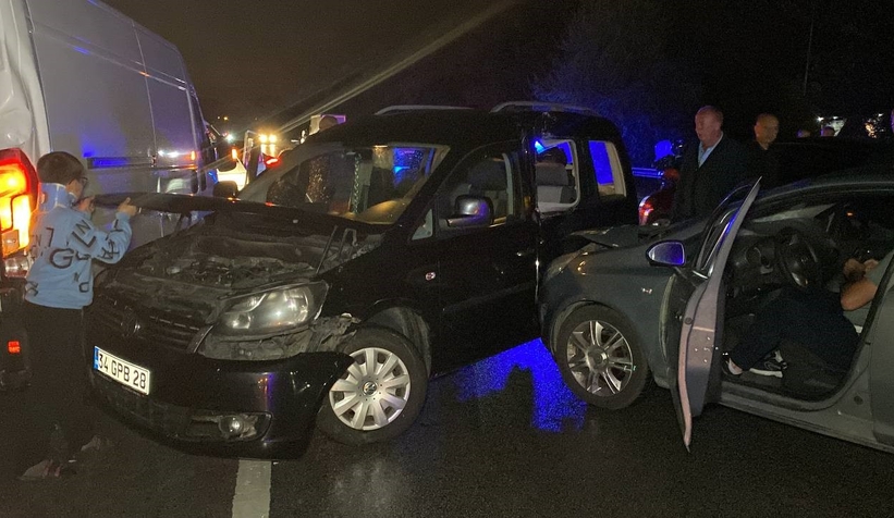 Otoyol savaş alanına döndü