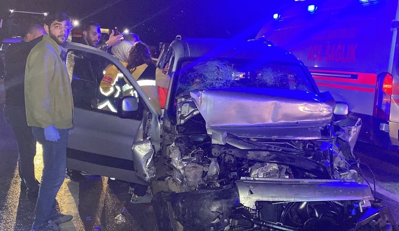 Otoyol savaş alanına döndü