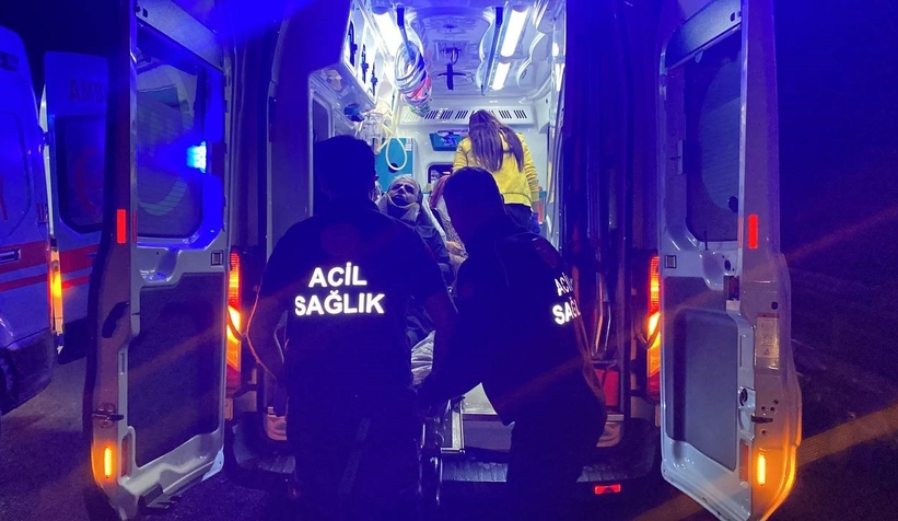 Otoyol savaş alanına döndü