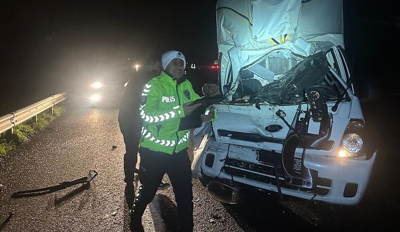 Otoyolda kaza 1 ölü