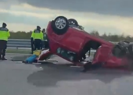 Otoyolda kaza: 4 yaralı