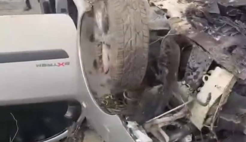 Otoyolda otomobil takla attı: 1 yaralı