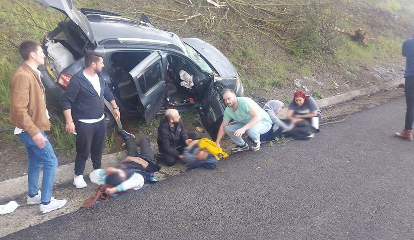 Otoyoldaki kazada sürücü öldü