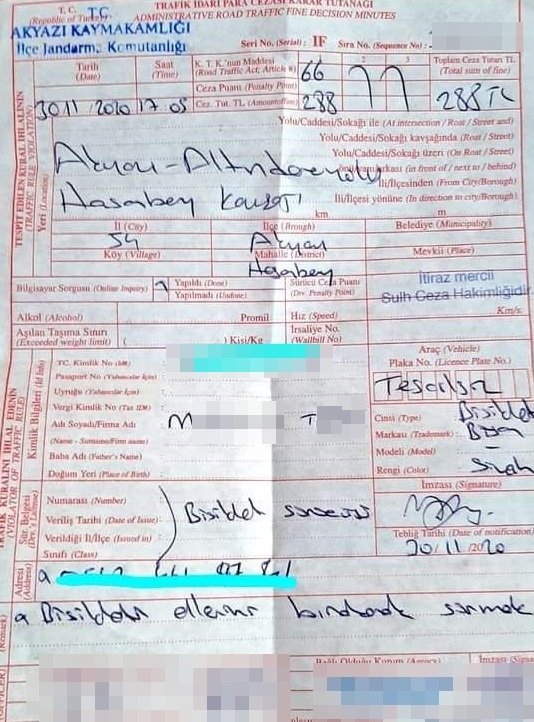 Öyle bir ceza yedi ki