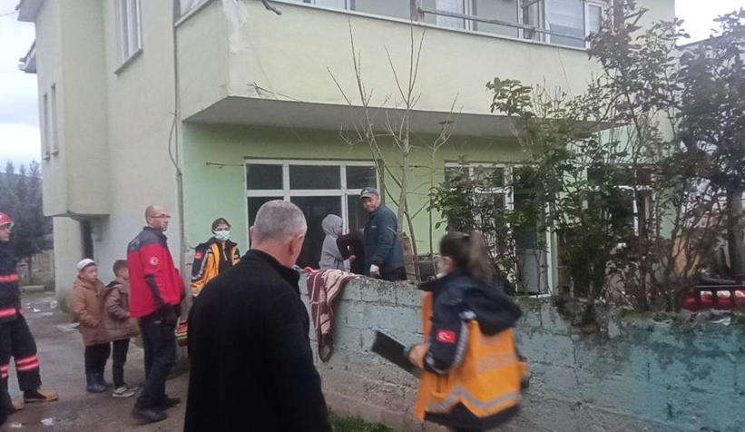 Pamukova'da korkutan yangın