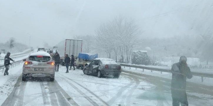 Pamukova yolunda kaza