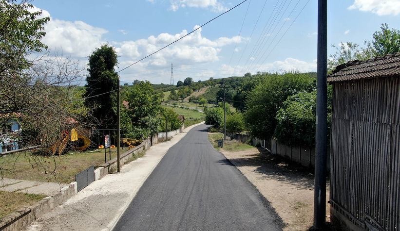 Paşaköy'de asfalt tamam