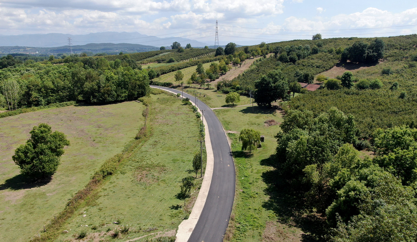 Paşaköy'de asfalt tamam
