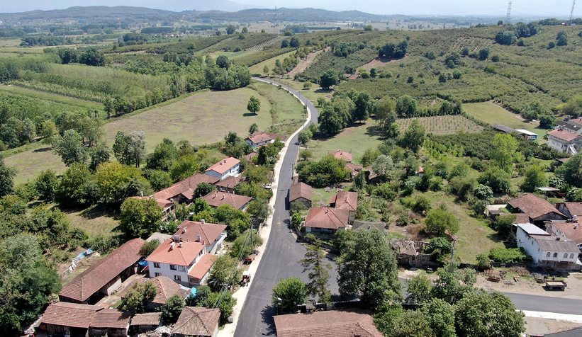 Paşaköy'de asfalt tamam