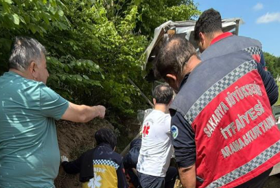 Pat pat kazasında karı koca yaralandı