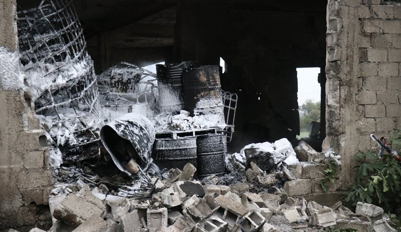 Patlamalar panik oluşturdu