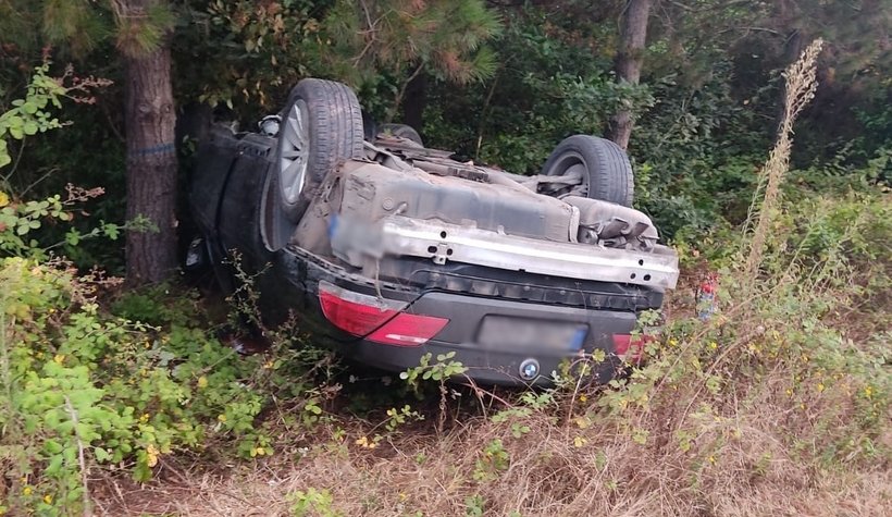 Pembe Kayalıklar'da kaza