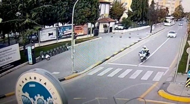 Polis eskortuyla hastaneye yetiştirildi