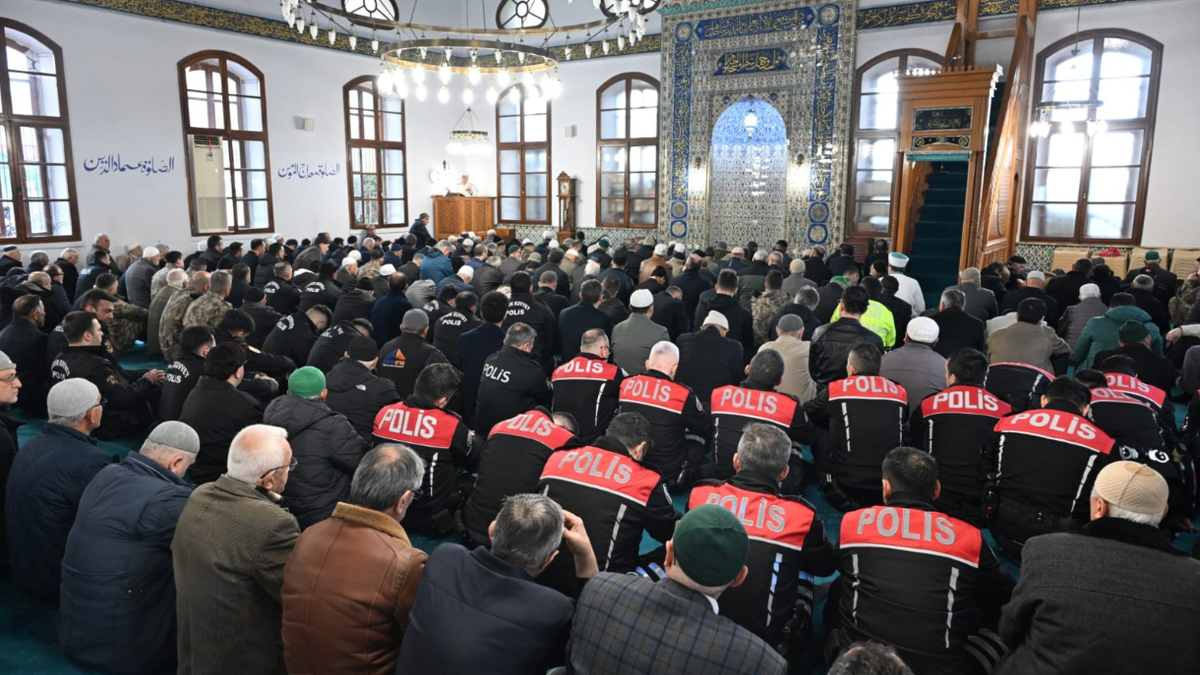 Polis haftasında şehitler için Mevlid-i Şerif programı düzenlendi