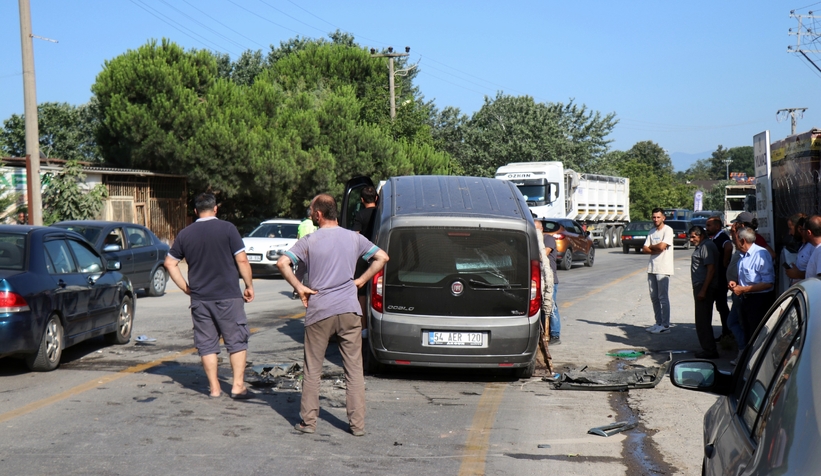 Polis hırsız kovalamacası kazayla bitti