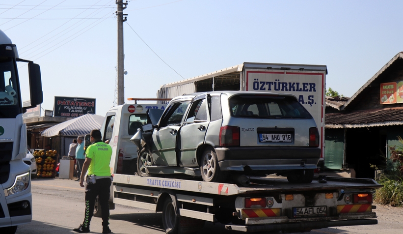 Polis hırsız kovalamacası kazayla bitti
