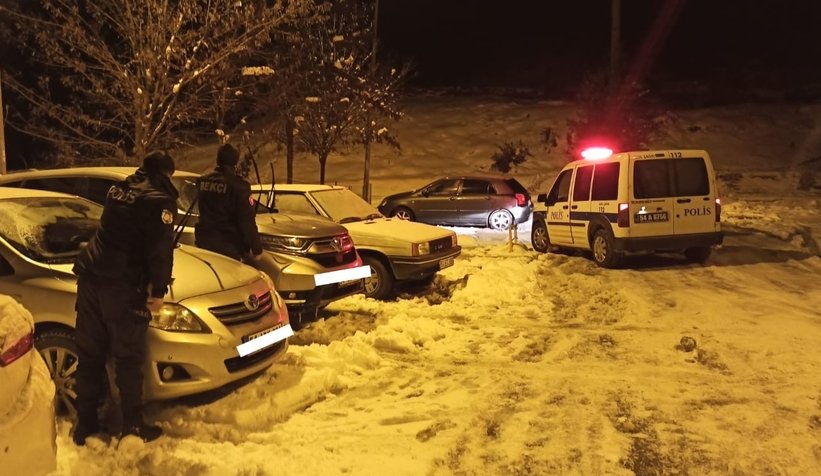 Polis ve bekçilerden alkışlanacak hareket