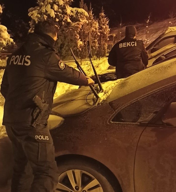 Polis ve bekçilerden alkışlanacak hareket