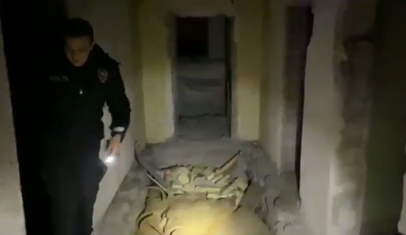 Polisten Metruk Binalara Operasyon