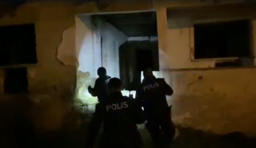 Polisten Metruk Binalara Operasyon