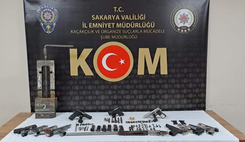  Polisten silah kaçakçılarına operasyon: 9 gözaltı