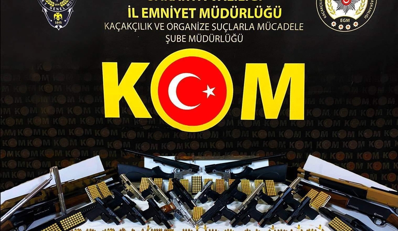  Polisten silah kaçakçılarına operasyon: 9 gözaltı