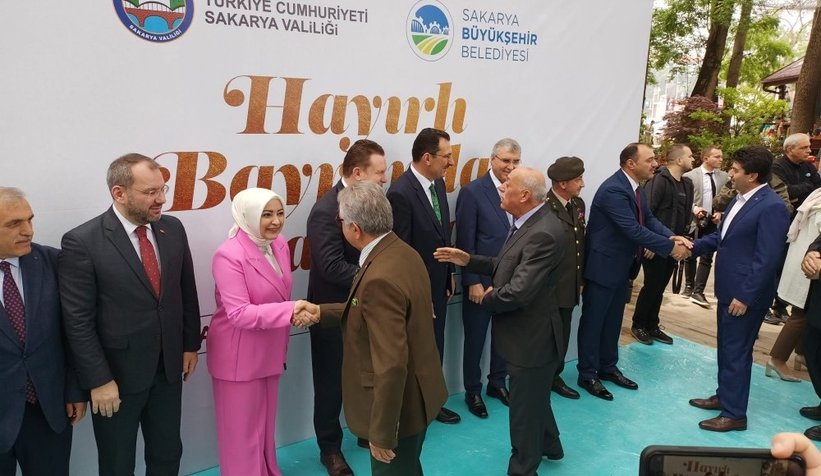 Protokol Orman Park'ta bayramlaştı