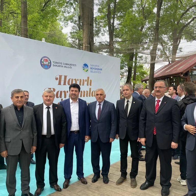 Protokol Orman Park'ta bayramlaştı