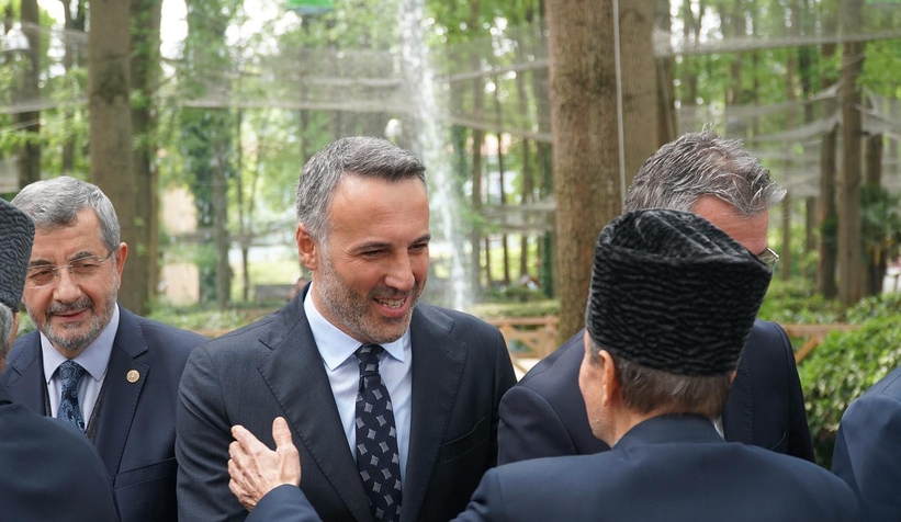 Protokol Orman Park'ta bayramlaştı