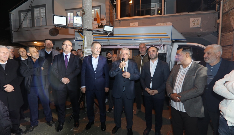 Rahmi Şengül Hacıoğlu'da vatandaşla buluştu