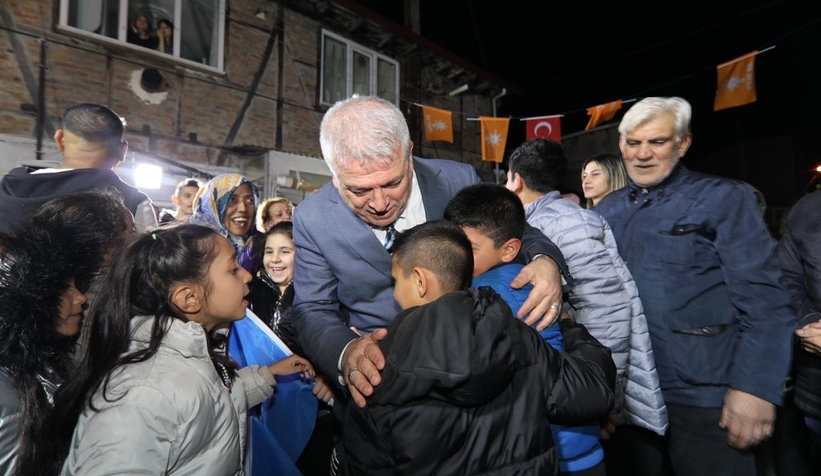 Rahmi Şengül Hacıoğlu'da vatandaşla buluştu