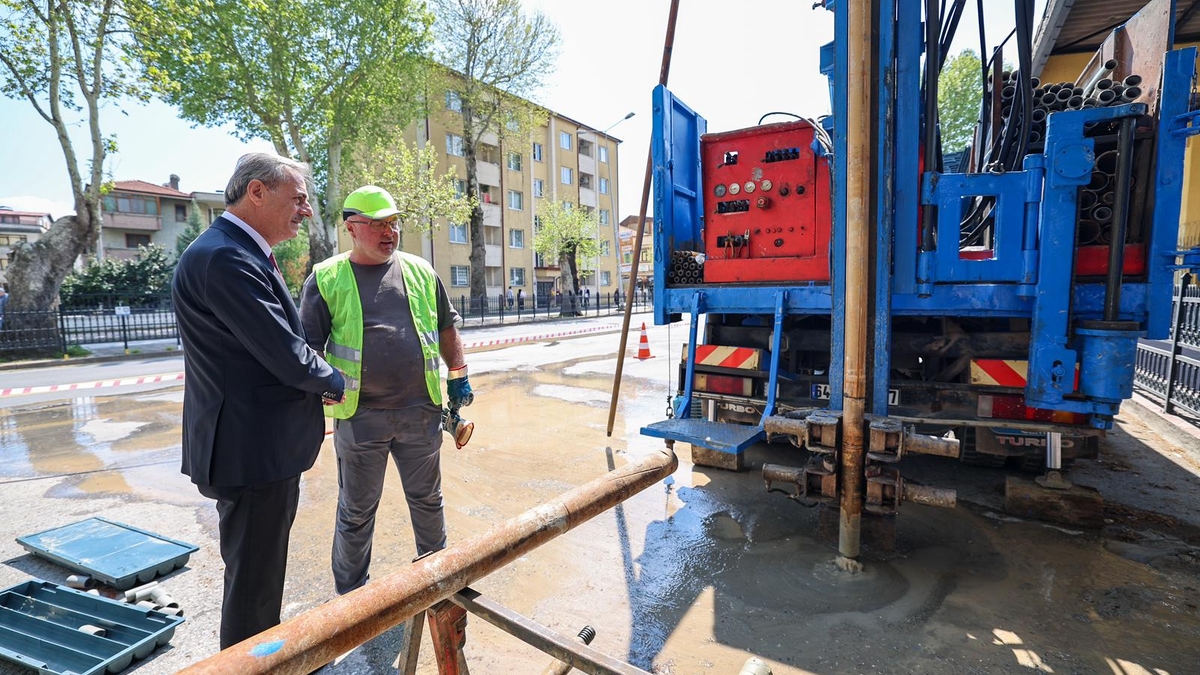 Raylar yer altına alınıyor; Çalışmalar başladı